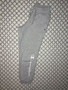 Champion Light Gray Joggers Girls Youth XL
